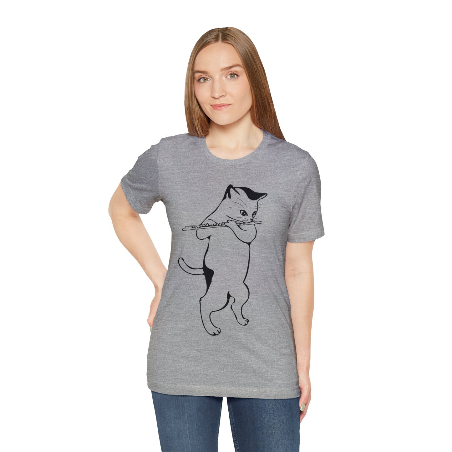 Cat Flute T-shirt