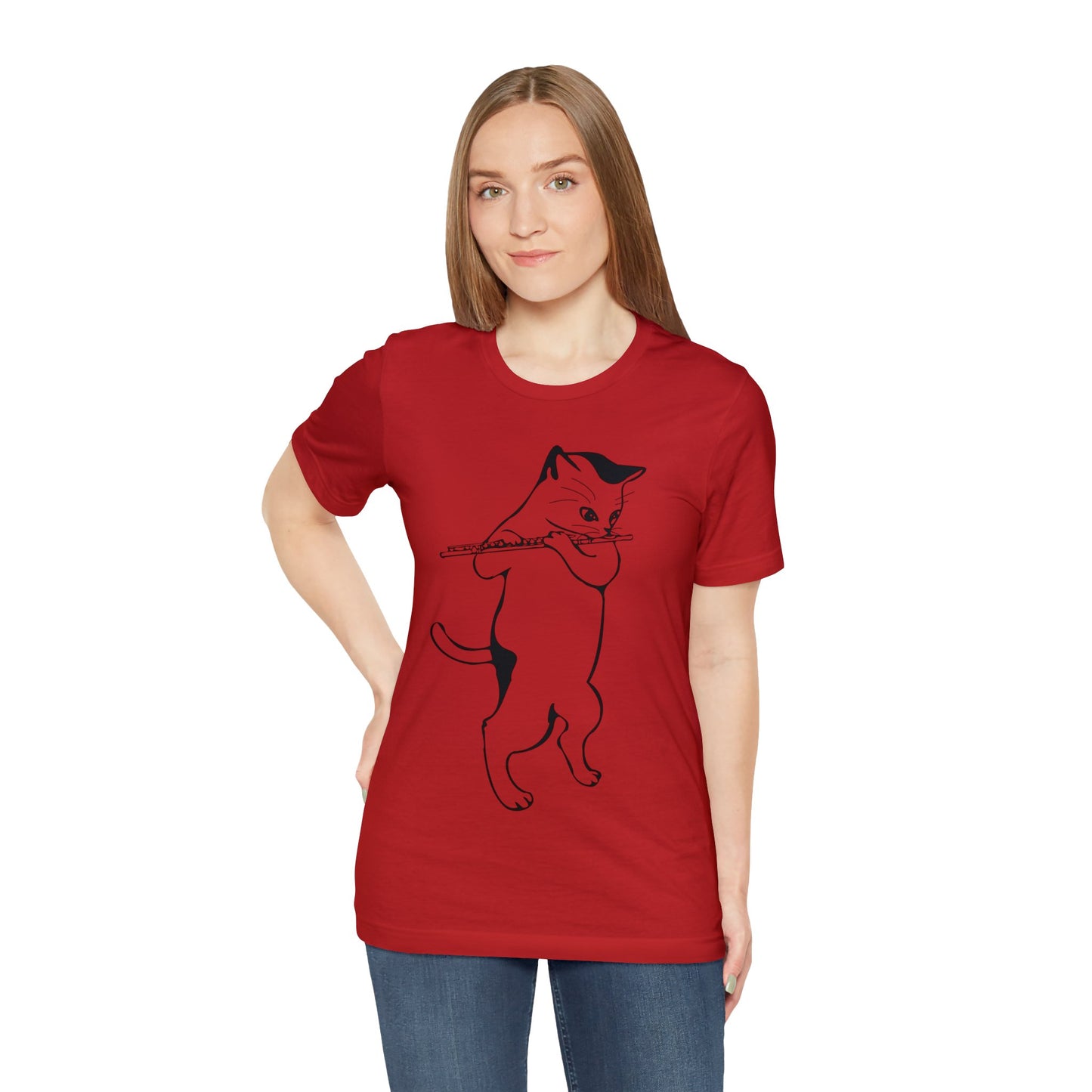 Cat Flute T-shirt