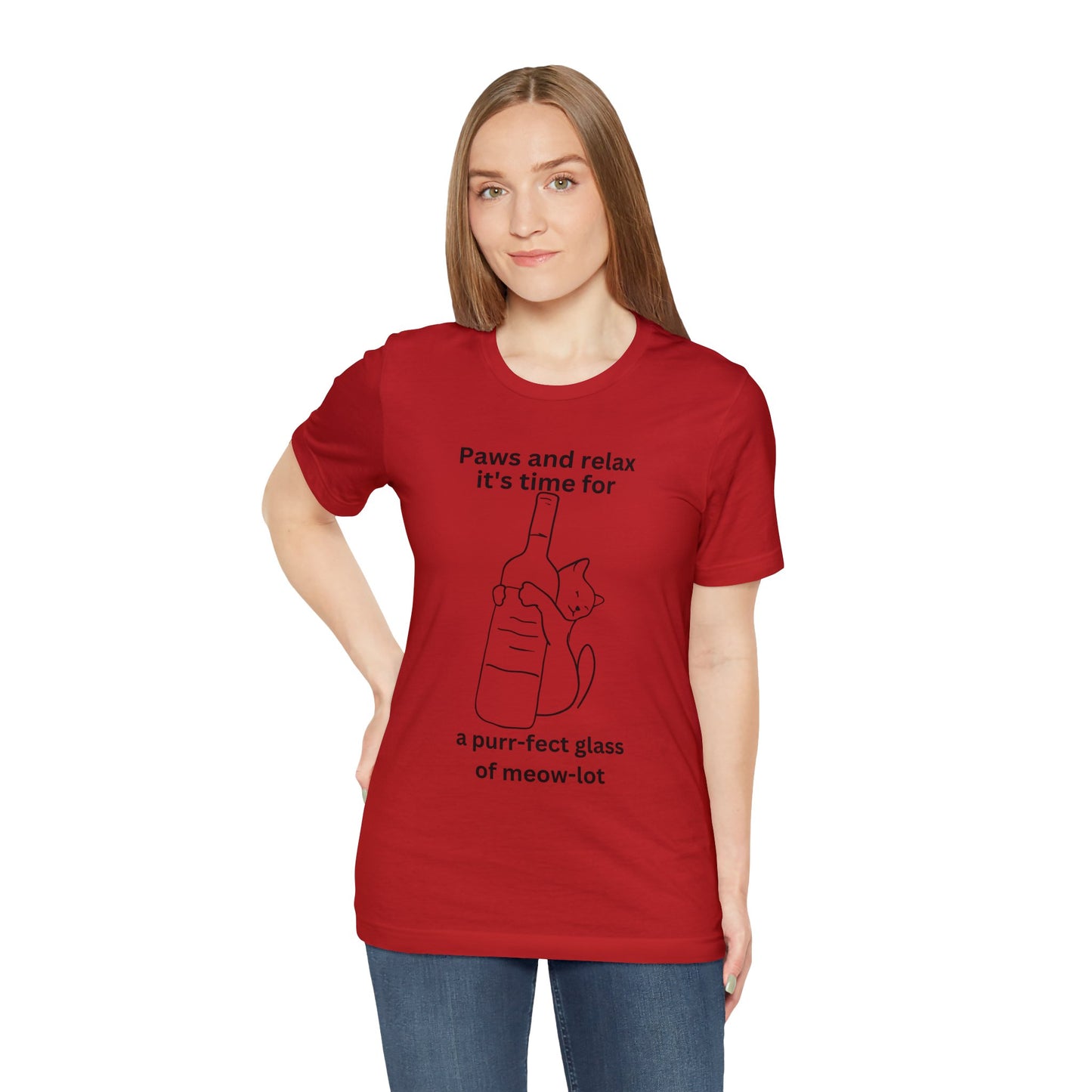 Wine Cat T-shirt