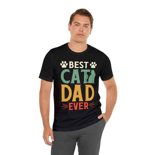 Best Cat Dad Ever T-shirt