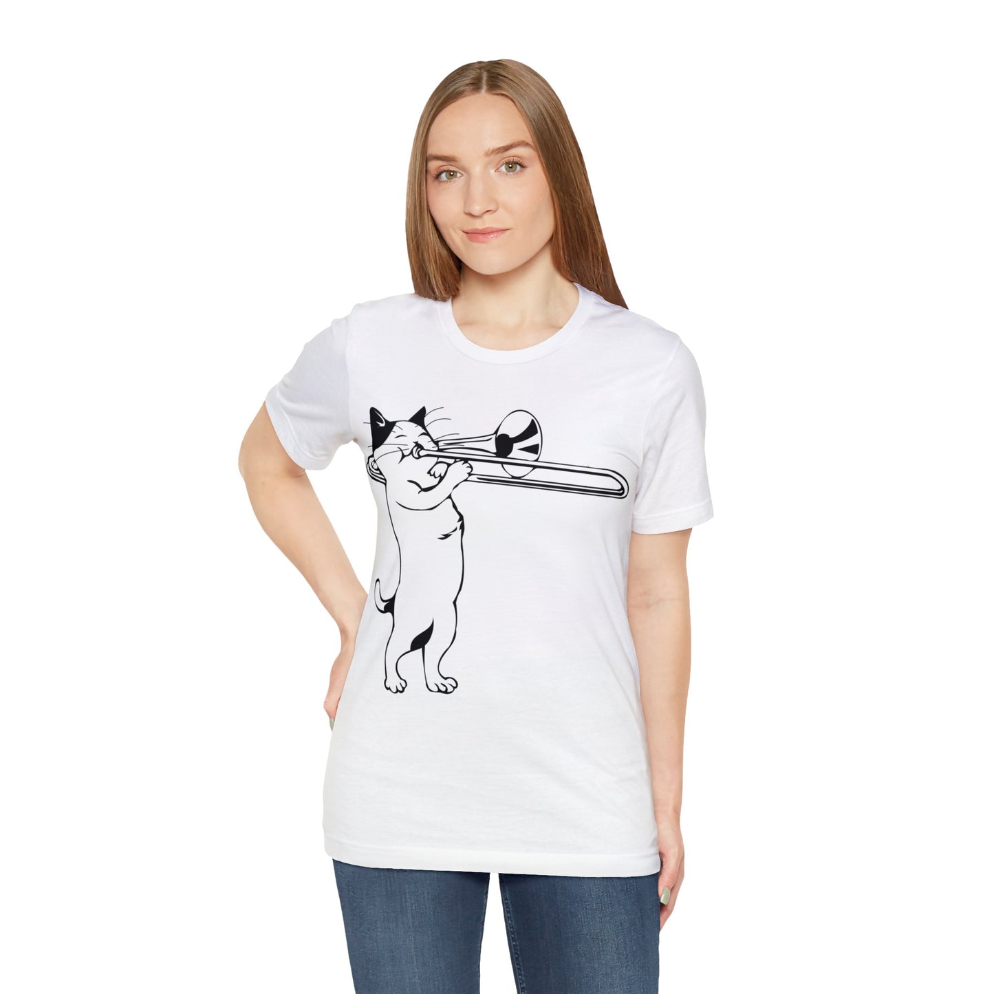 Cat Trombone T-shirt