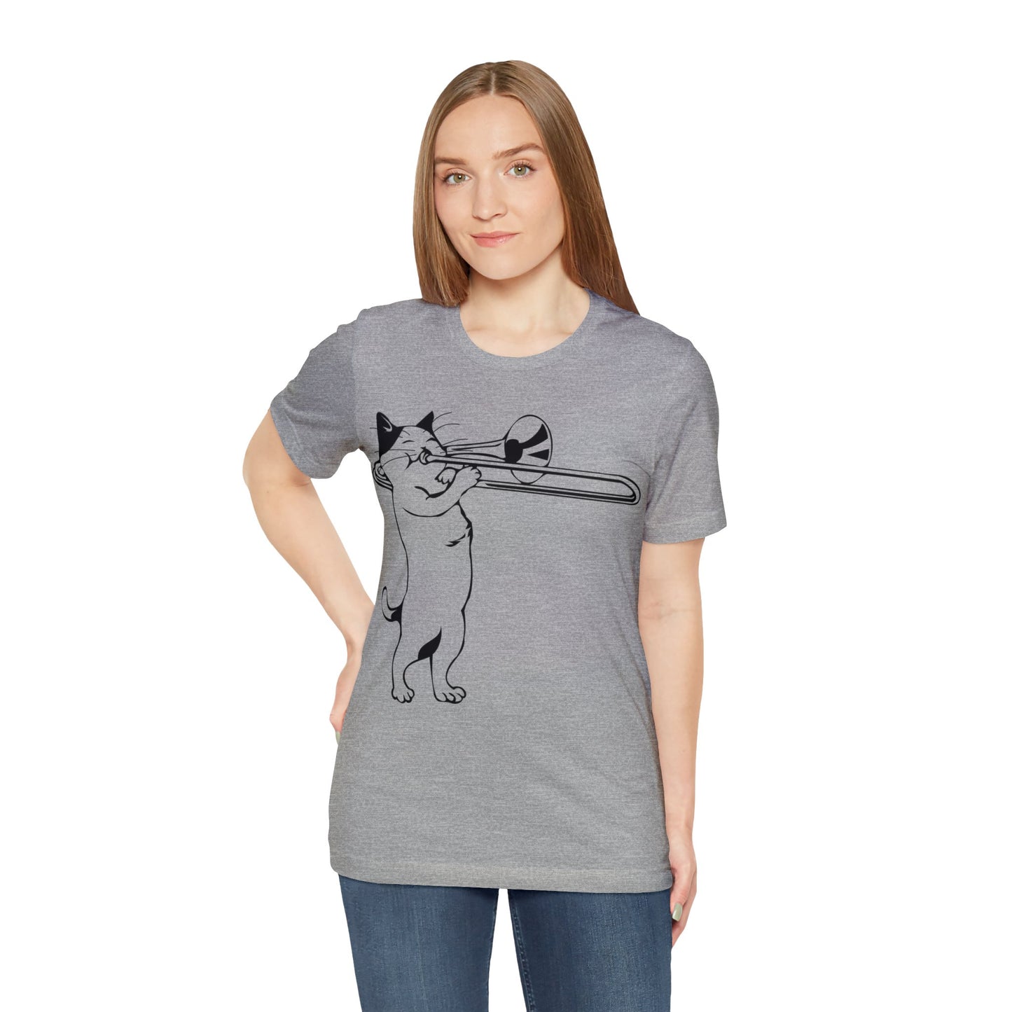 Cat Trombone T-shirt