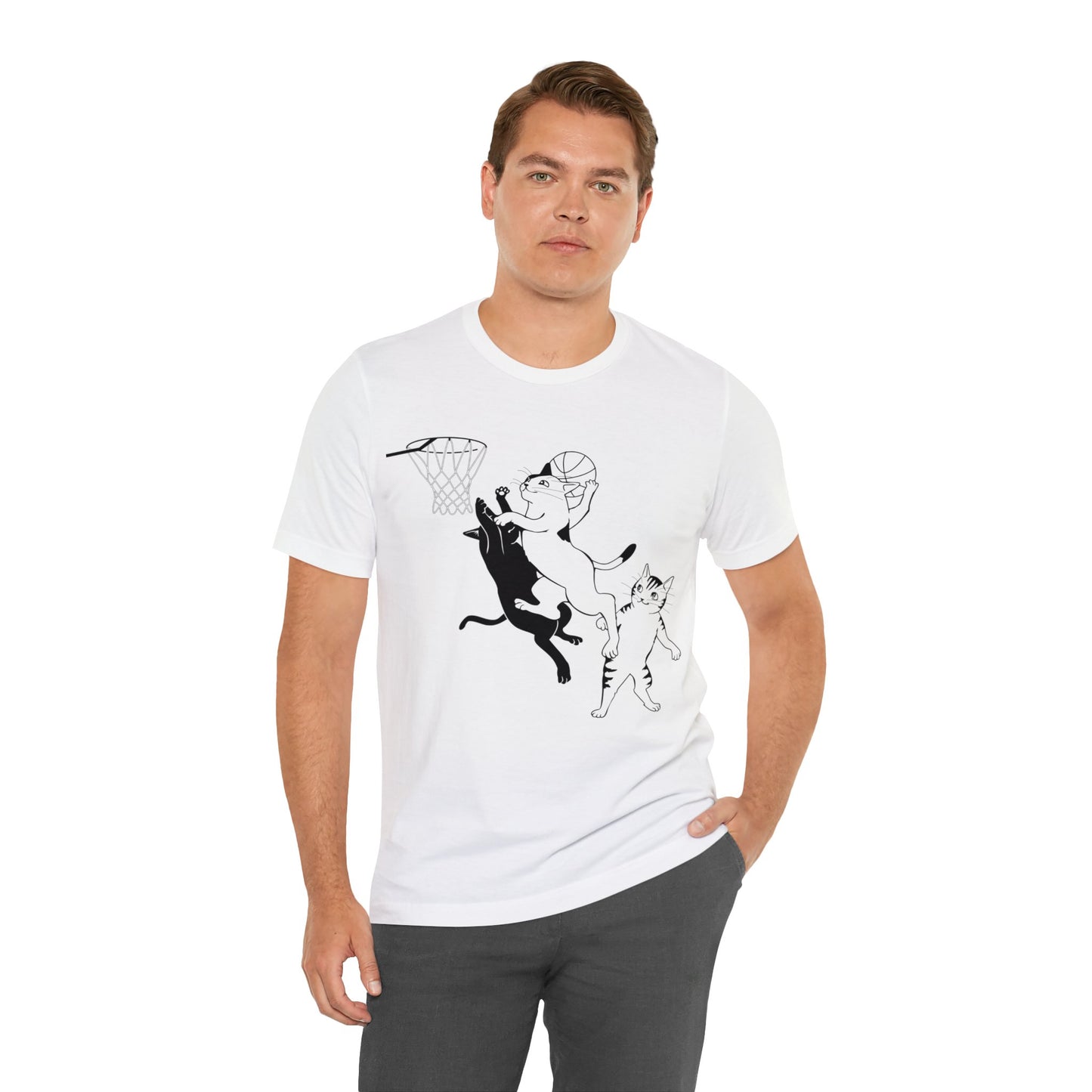 Cat Basketball T-shirt