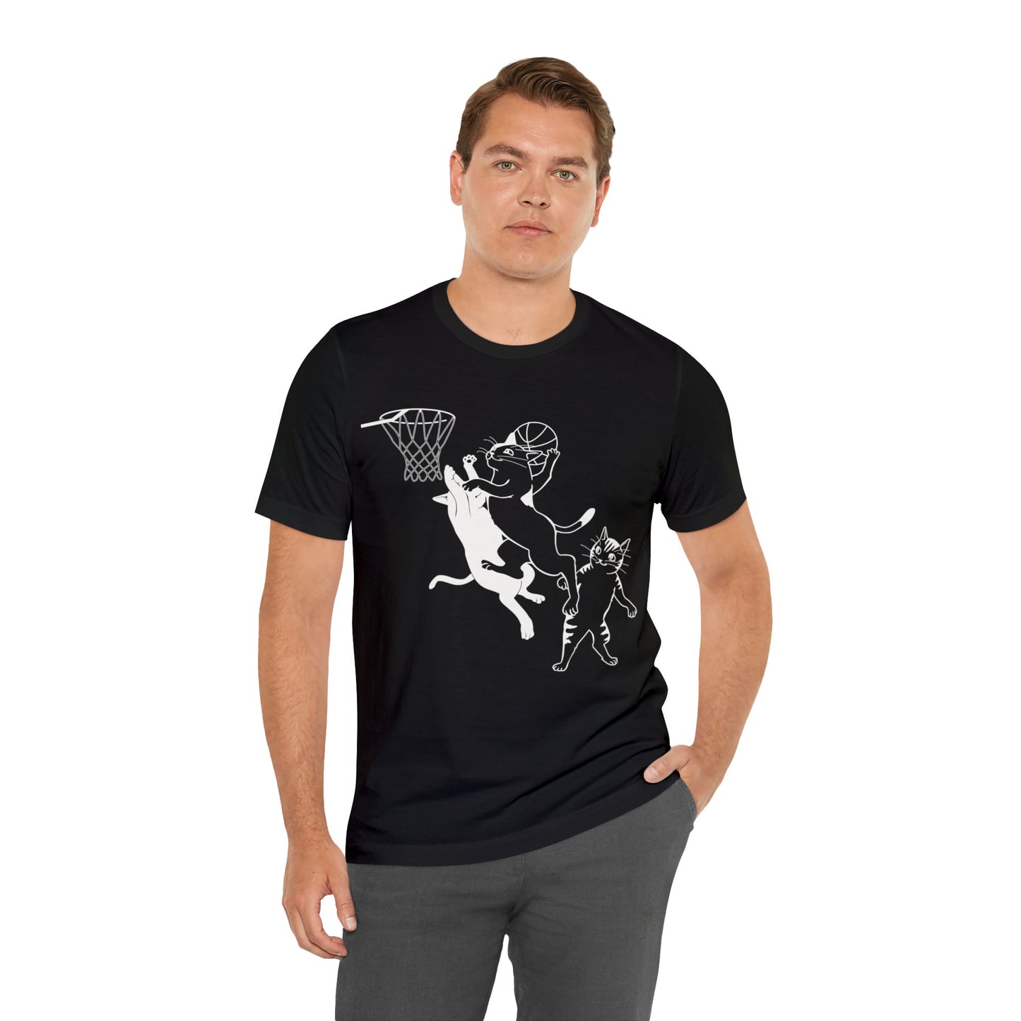 Cat Basketball T-shirt