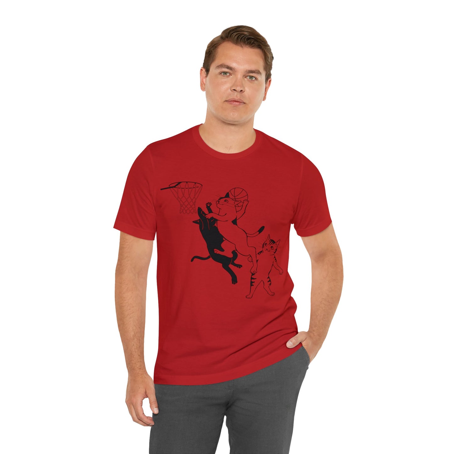 Cat Basketball T-shirt