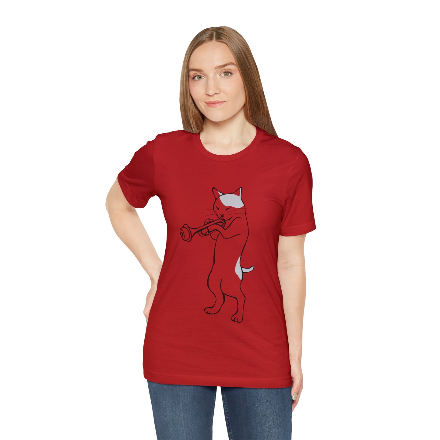 Cat Trumpet T-shirt