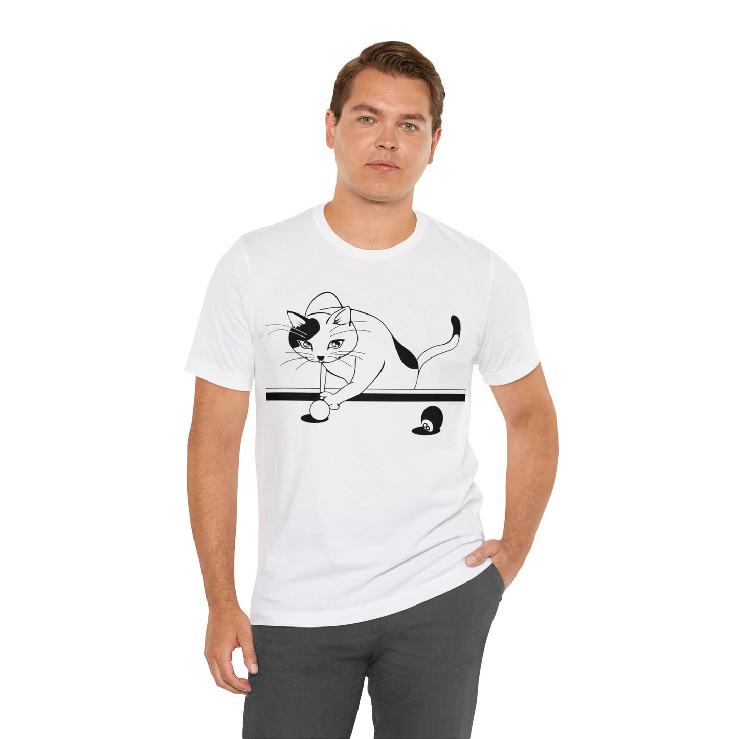 Cat Billiards T-shirt