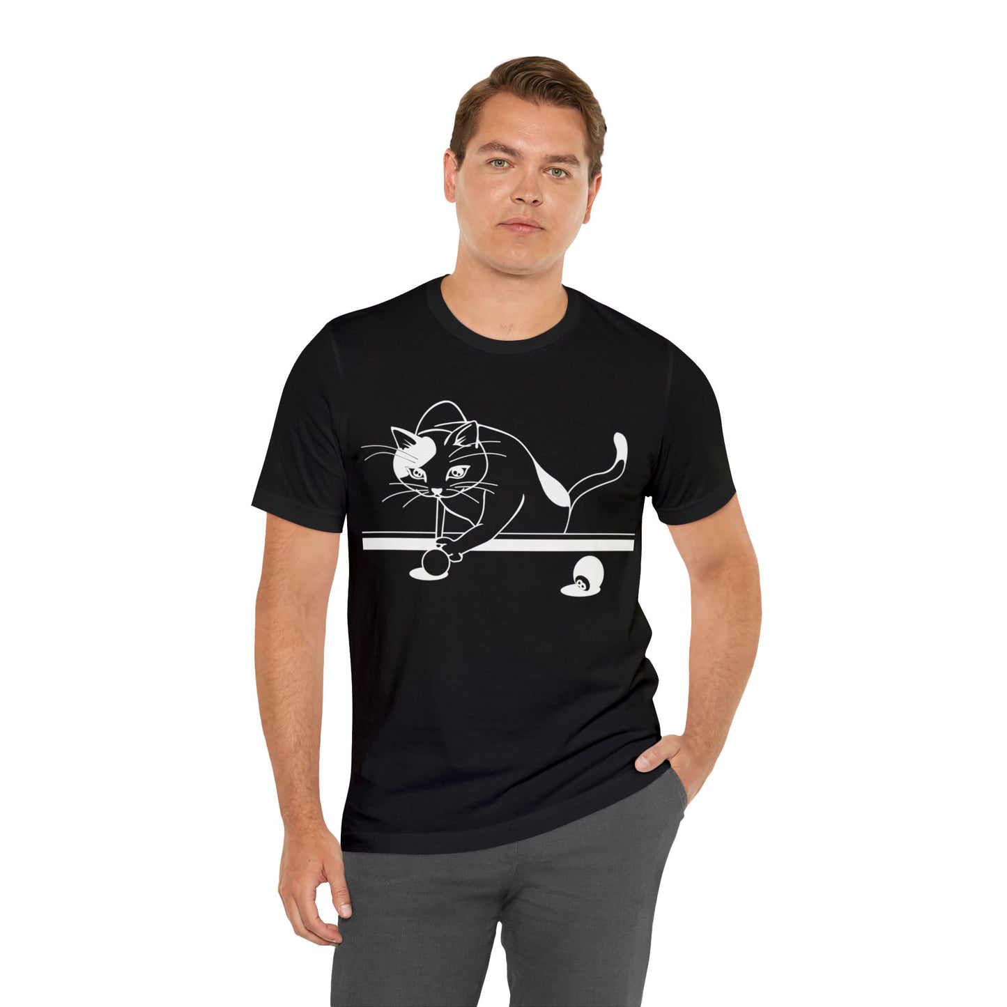 Cat Billiards T-shirt