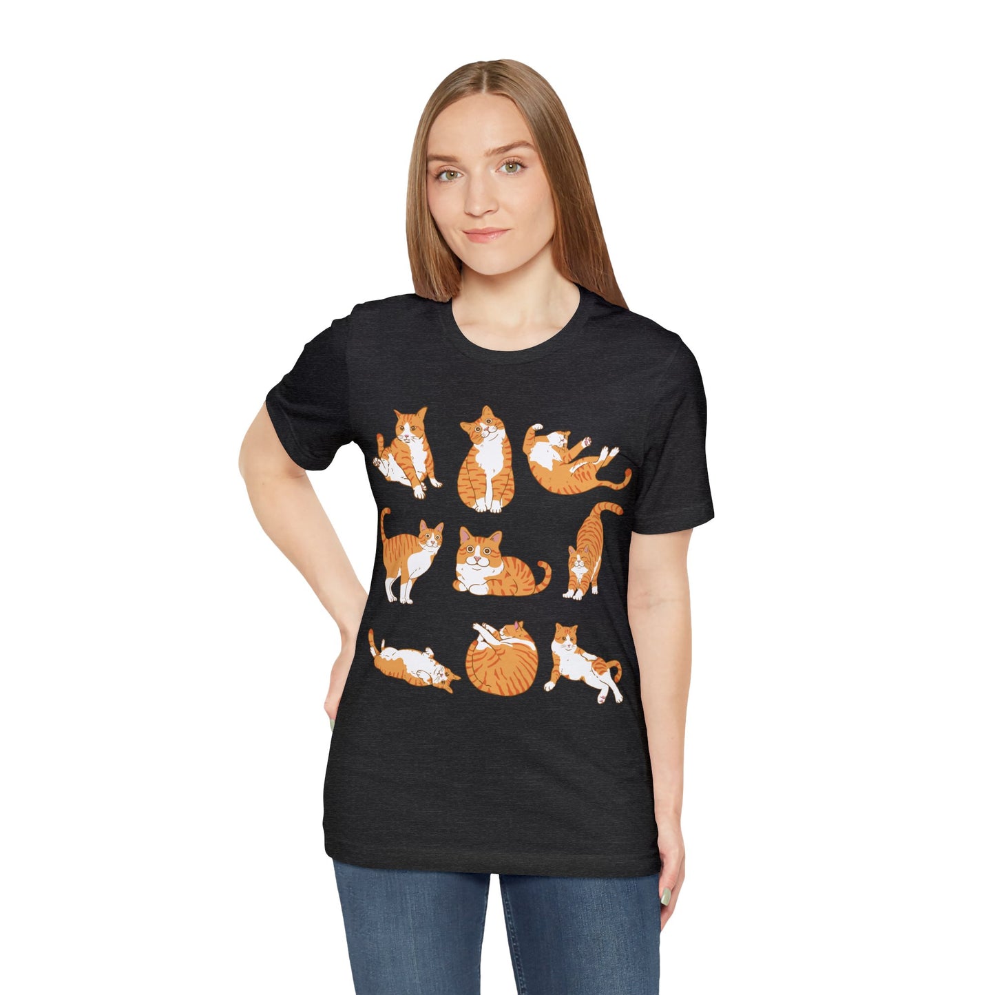 Cute Orange Cat T-shirt