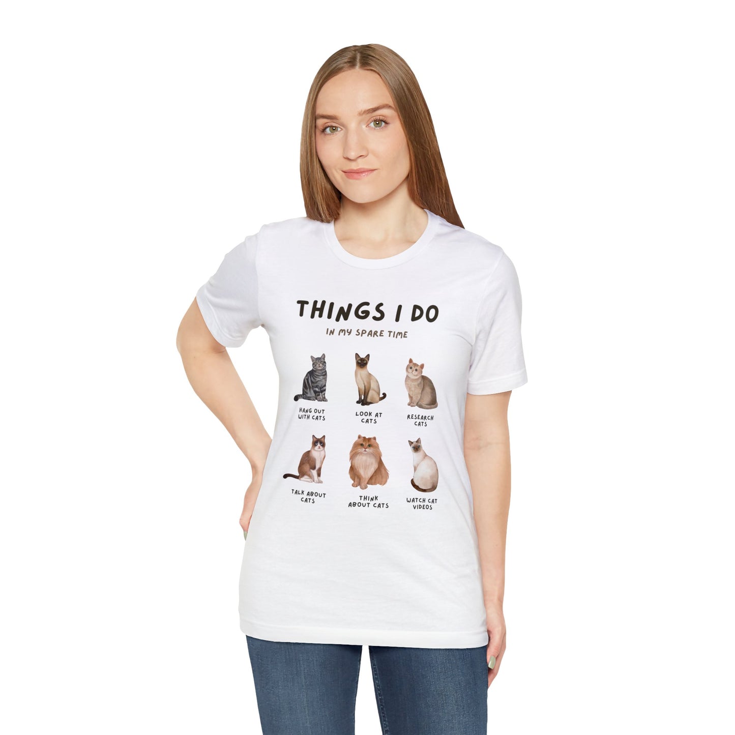 Cat Things I Do T-shirt