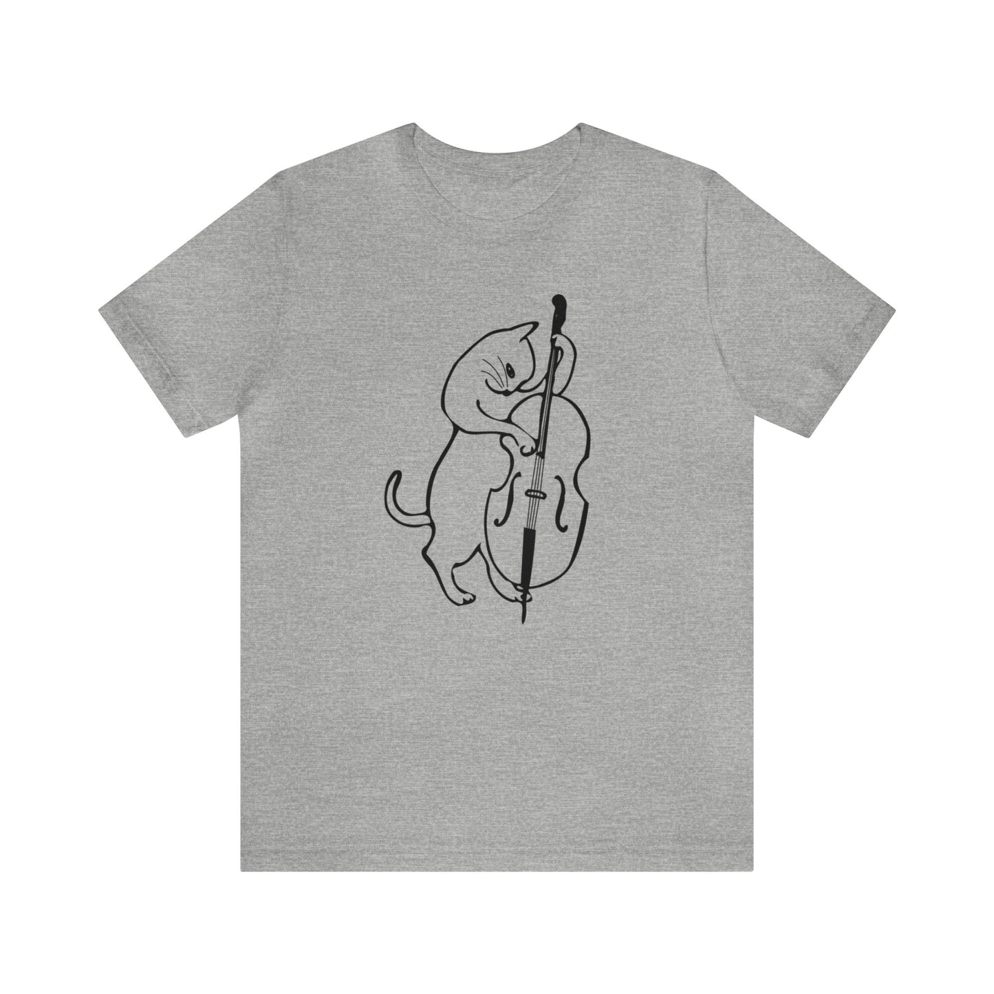 Cat Double Bass T-shirt