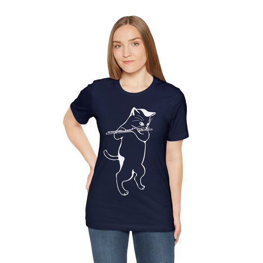 Cat Flute T-shirt