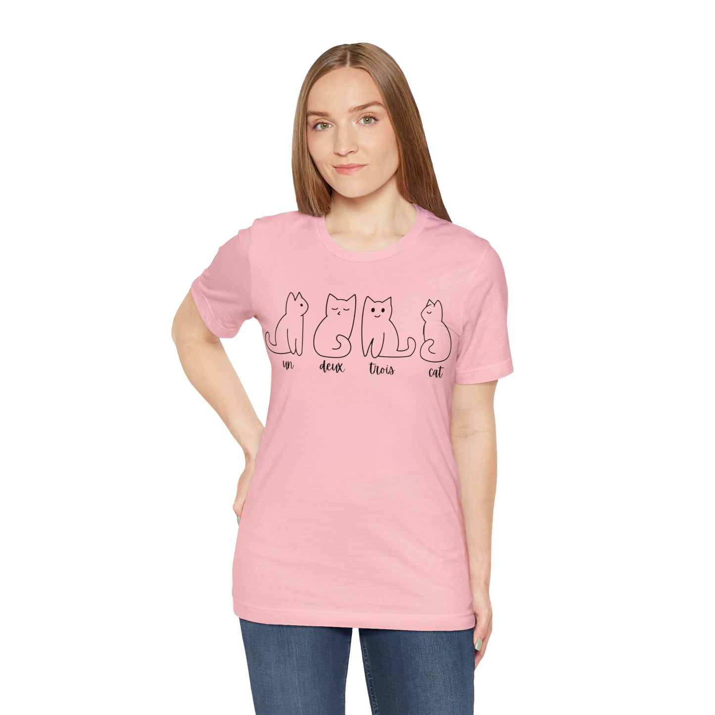 Un Deux Trois Cat T-shirt