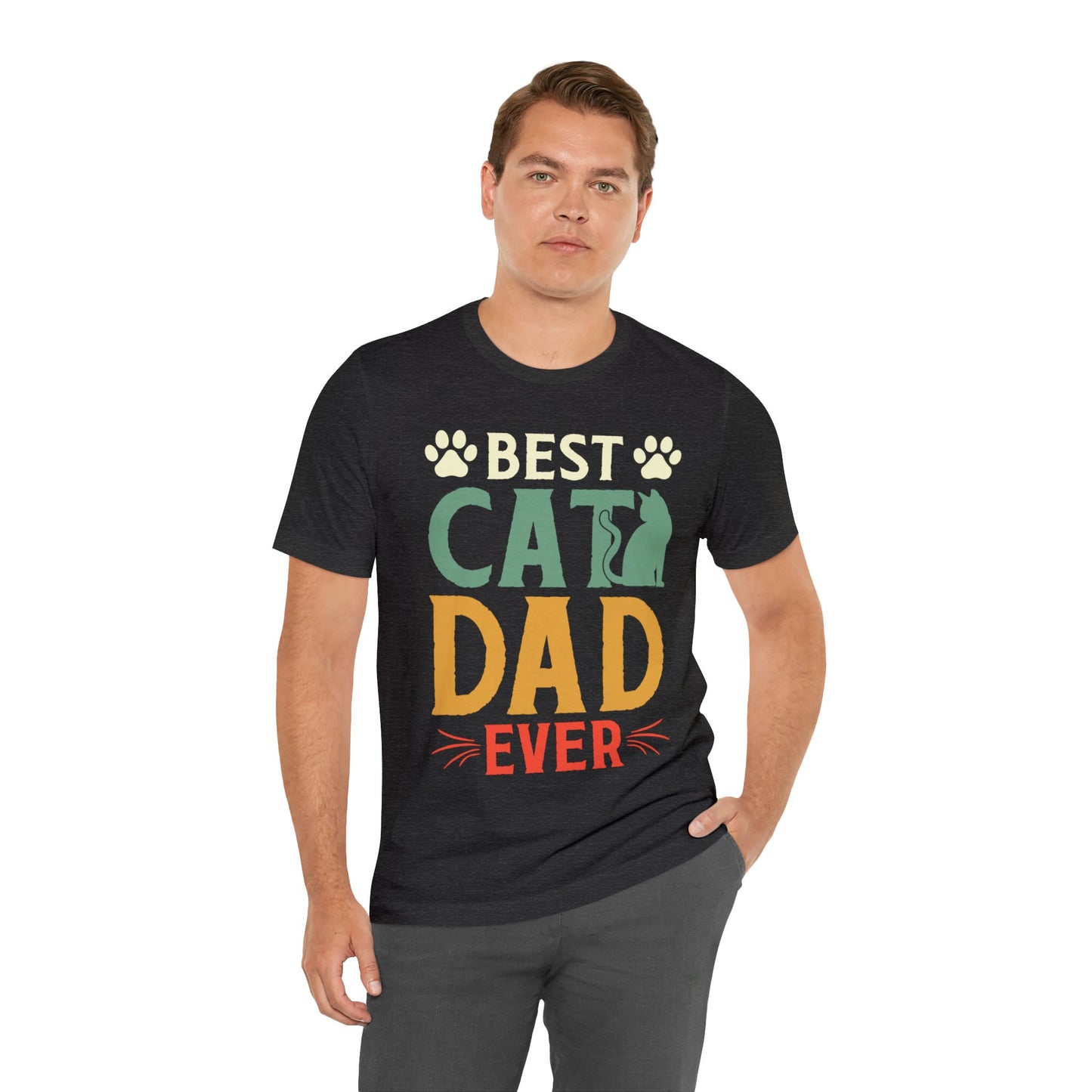 Best Cat Dad Ever T-shirt