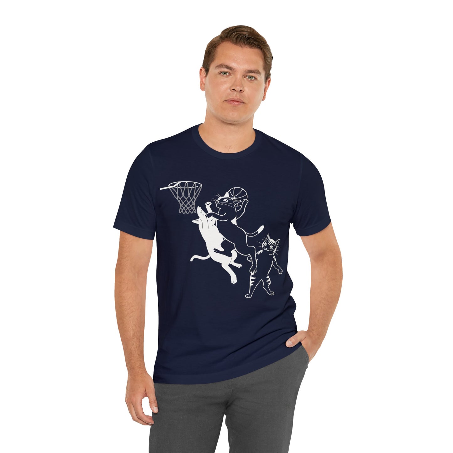 Cat Basketball T-shirt