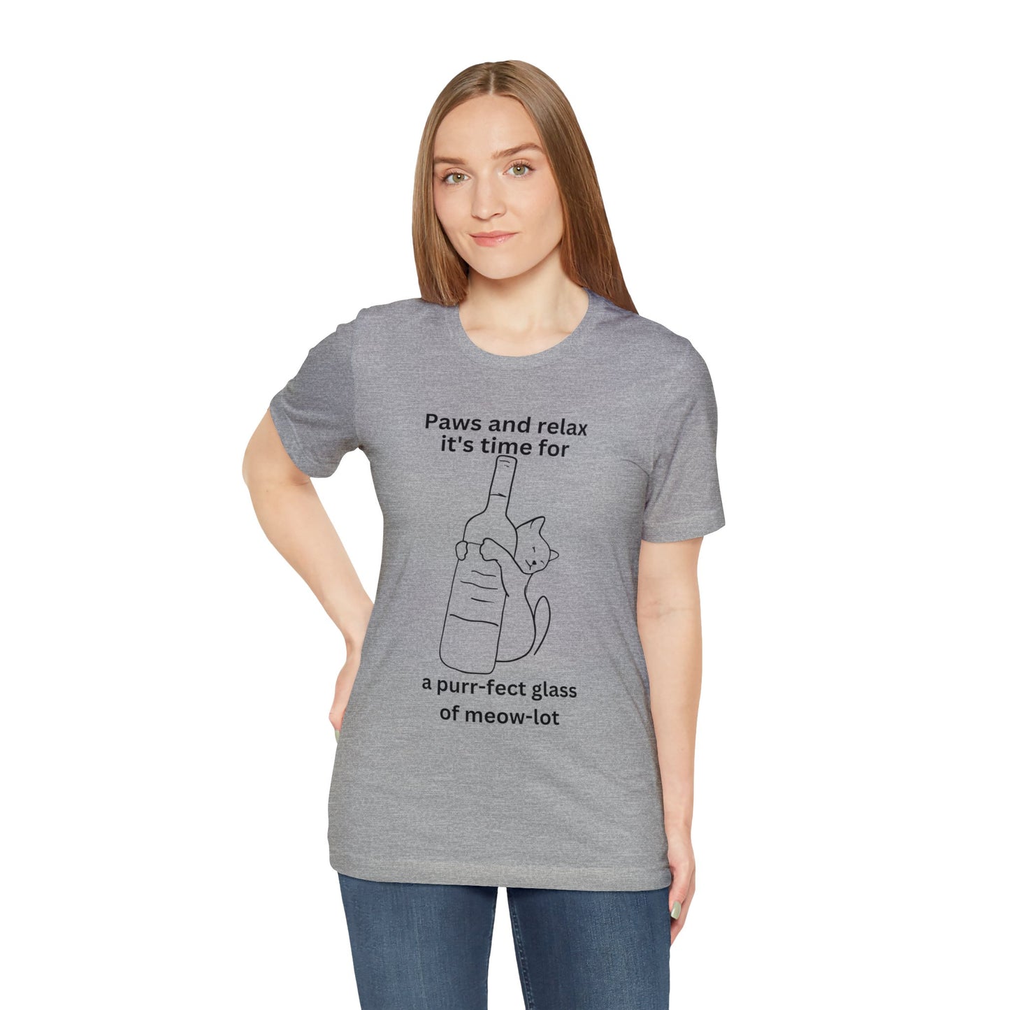 Wine Cat T-shirt