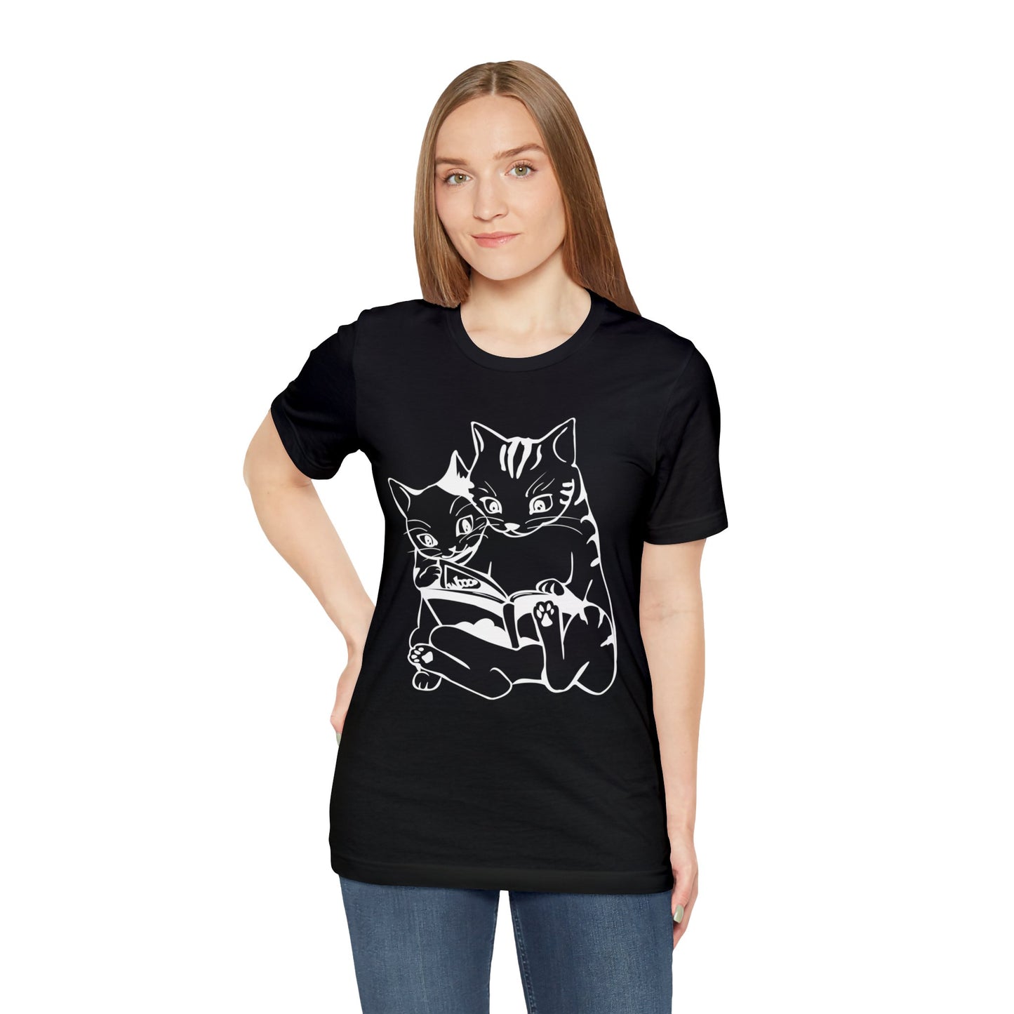 I Love Cats And Books T-shirt